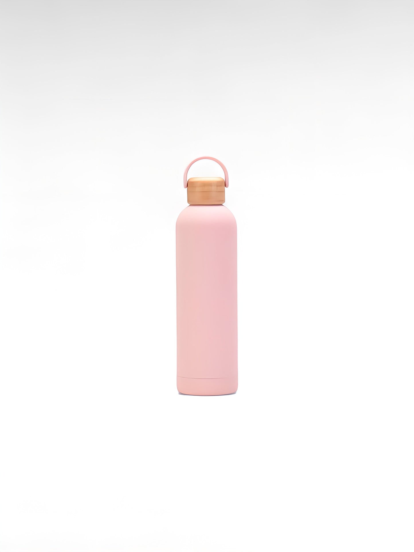 Gourde isotherme 1l rose pâle / 1000ml / acier inoxydable