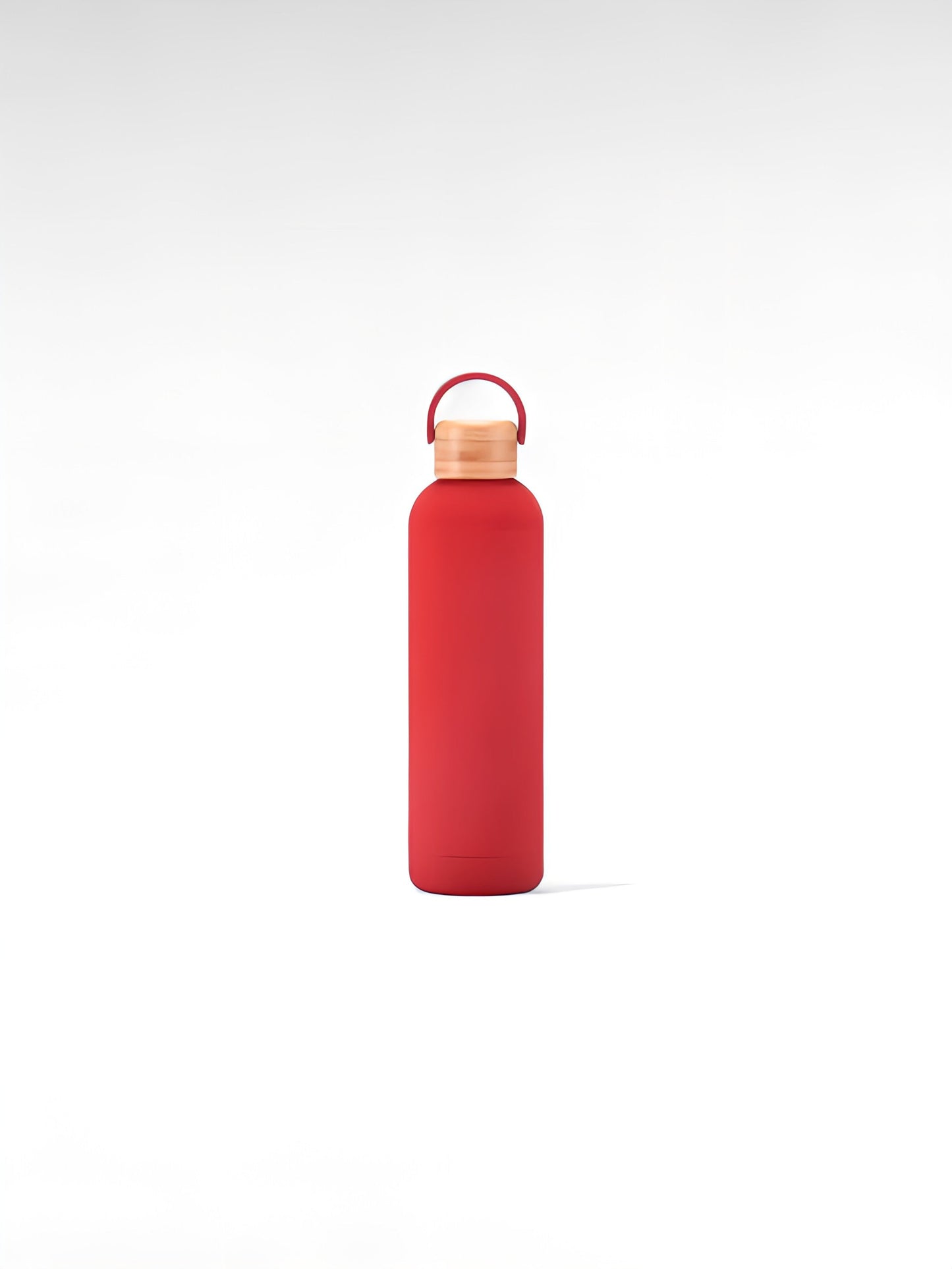 Gourde isotherme 1l rouge / 1000ml / acier inoxydable