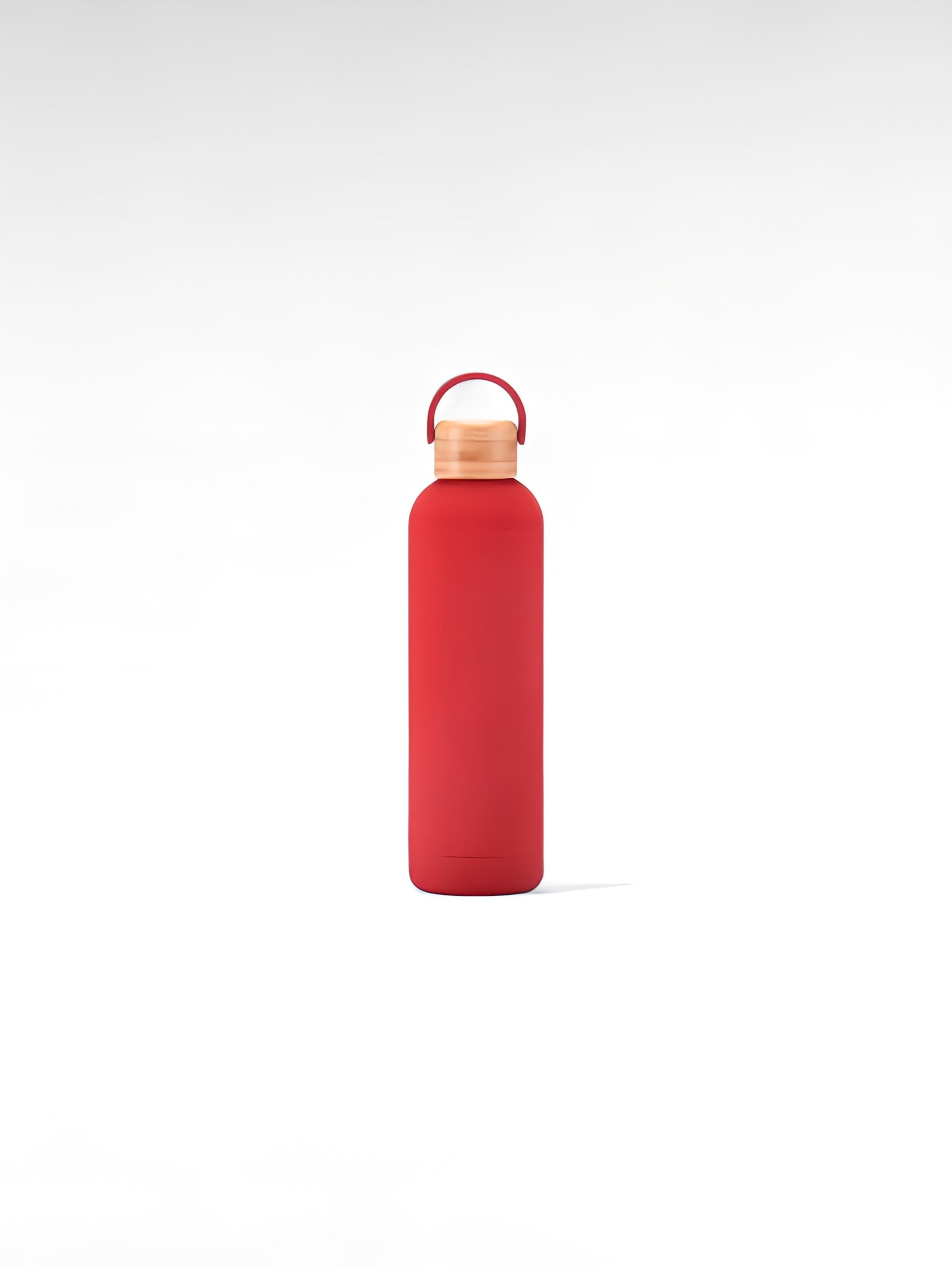 Gourde isotherme 1l rouge / 1000ml / acier inoxydable