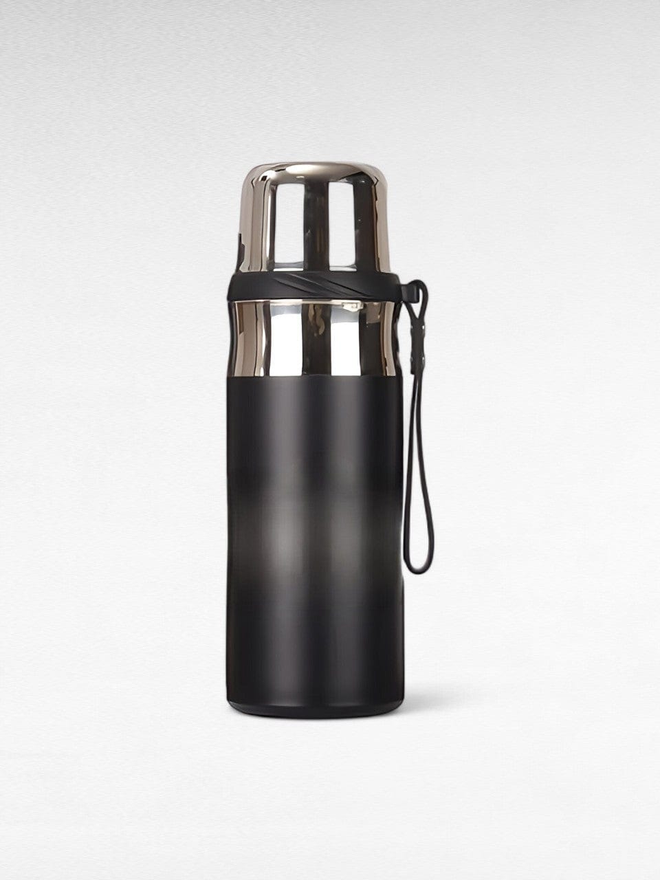 Thermos randonnée Noir / 800ML / acier inoxydable